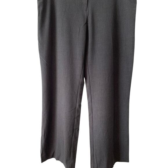 George Women's 18 Uptown Stretch Heather Wide Leg Business Office Career Pants - Picture 4 of 8